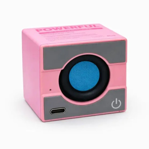 Mini Taşınabilir Hoparlör - Type C (USB-C) Şarj - Güçlü Bass - Küp Tasarım - 3